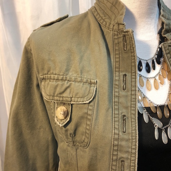 Jordache Junior’s Military Style Blazer/Jacket - Picture 8 of 8